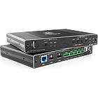 Kramer KIT-400 2:1 4K Auto-Switcher/Scaler Kit over HDBaseT transmitter and compact receiver product image
