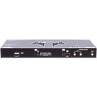 Lightware DCX-2x1-HC10 2:1 Taurus HDMI 2.0 / USB-C to HDMI Desktop Switcher connectivity (terminals) Front View product image