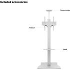 Multibrackets 0222 M Tilt & Roll Floorstand Plus Monitor Plinth Stand product image