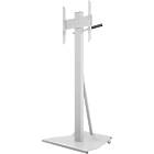 Multibrackets 0222 M Tilt & Roll Floorstand Plus Monitor Plinth Stand Front View product image