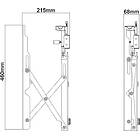 Multibrackets 0513 M Public Video Wall Mount Push product image