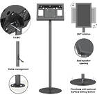 Multibrackets 0549 M Pro Series Single Pole Floorbase Monitor Stand product image