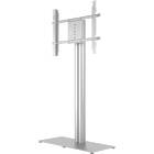 Multibrackets 0877 M Public Display Stand 145 HD Single with Floorbase Silver|Plinth Monitor Stand product image