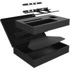 Multibrackets 1077 M Public Display Stand 110 Tilt & Table Floorbase|0–90° Tilting Plinth Monitor Stand with Flight Case product image