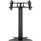 Multibrackets 1077 M Public Display Stand 110 Tilt & Table Floorbase|0–90° Tilting Plinth Monitor Stand with Flight Case Front View product image
