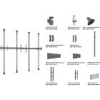 Multibrackets 1442 M Floor to Ceiling Mount Pro MBFC3UX1-L product image