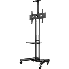 Multibrackets 2319 M Public Floorstand Basic 150 Trolley incl shelf & camera holder Front View product image