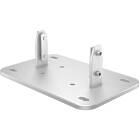 Multibrackets 3002 M Public Display Floormount Fixed Base Silver|Monitor Stand Bolt-Down Base product image