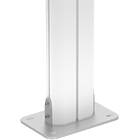 Multibrackets 3002 M Public Display Floormount Fixed Base Silver|Monitor Stand Bolt-Down Base product image