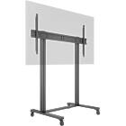 Multibrackets 3439 M Public Display Stand 210 Dual Pillar 150kg MAX Wheelbase| Front View product image
