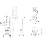 Multibrackets 3601 M Public Floorstand Basic 180 Plus  Trolley product image