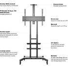 Multibrackets 3601 M Public Floorstand Basic 180 Plus  Trolley product image