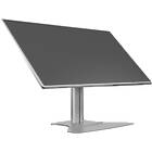 Multibrackets 6805 M Public Display Stand 80 HD Floorbase Single Silver|{DegTilt} Tilting Low-Level Monitor Plinth Stand ({calcScreenSizeRangeINCH} / {calcMaxLoadText}; VESA {calcVESARange})