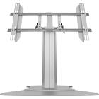 Multibrackets 6805 M Public Display Stand 80 HD Floorbase Single Silver|0–90° Tilting Low-Level Monitor Plinth Stand Front View product image