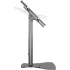 Multibrackets 7413 M Public Display Stand 110 HD Floorbase Single Black|0–90° Tilting Low-Level Monitor Plinth Stand product image