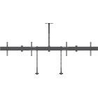 Multibrackets 8922 M Pro Series - Collaboration - Side by Side 86"|Video Conferencing Twin Monitor Mount Front View product image