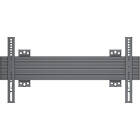 Multibrackets 9849 M Wallmount Pro MBSTH1U 600x300 Fixed Black|Non-tilting Ultra-wide Monitor Wall Mount Front View product image