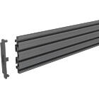 Multibrackets 9856 M Wallmount Pro MBSTH1UP 200x900 Fixed Black|Non-tilting Portrait Monitor Wall Mount product image