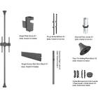 Multibrackets MBFCUP 600 M Floor to Ceiling Mount Pro product image