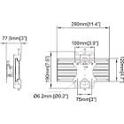Multibrackets MBW1U Tilt 75/100 M Wallmount Pro MBW1U Tilt 75/100 Monitor Wall Mount product image