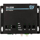 SY Electronics 2A-20W 2 Channel Compact Stereo Audio Amplifier product image
