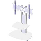 Unicol AVLP Avecta Low Level Plinth stand for TV/Monitors finished in white product image