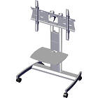 Unicol AVLT Avecta Low Level Monitor/TV Trolley finished in silver product image