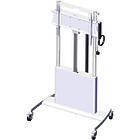 Unicol AVMT71 PowaLift powered large format display lift trolley finished in white product image