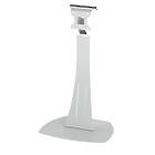 Unicol AX12P2E Axia Low Level TV/Monitor Floor Stand Exc Mount finished in white product image