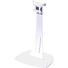 Unicol AX12P2U Axia Low Level TV/Monitor Floor Stand Exc Mount finished in white product image