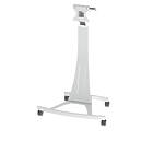 Unicol AX12T2E Axia mid-level trolley without bracket finished in white product image