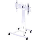 Unicol AX12T Axia mid-level Monitor/TV trolley finished in white product image