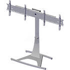 Unicol AXC15P Twin Monitor Axia Stand with PZX1 for 33-57" monitors finished in silver product image