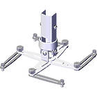 Unicol GKU4 Gyrolock Universal Projector mount for column suspension finished in white product image