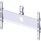 Unicol KP1CB Single Sided Tilting Ceiling/Wall Suspension Mount for Monitors/TVs finished in white product image