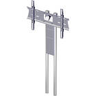 Unicol M1X1 Avecta Single Monitor Mast for AVR Media Cabinets finished in silver product image