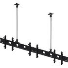 Inline multi‑screen ceiling mount for 3 × 50" large format displays