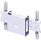 Unicol PCZW1 Pozimount Tilting VESA wall mount with PC housing product image