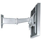 Unicol PLA1X1 Panarm Heavy Duty Dual Arm Swing-Out Monitor Wall Mount finished in silver product image