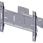 Unicol PLA1X3 Panarm Heavy Duty Dual Arm Swing-Out Monitor Wall Mount finished in silver product image