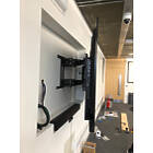 Unicol PLA4 Panarm Heavy Duty Parallel Action Dual Arm Swing-Out Monitor Wall Mount product image