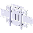 Unicol PLA4 Panarm Heavy Duty Parallel Action Dual Arm Swing-Out Monitor Wall Mount finished in white product image