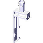 Unicol PPSU Portrait projector ceiling bracket for projectors up to 40kg finished in white product image