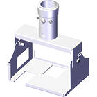 Unicol PSC Bespoke projector cradle for projectors up to 40kg finished in white product image