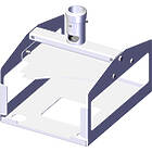 Unicol PSC Bespoke projector cradle for projectors up to 40kg finished in white product image