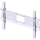 Unicol PZW1 Pozimount tilting wall mount for monitors from 33 to 57 inches finished in white product image