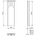 Unicol RFWSH Rhobus Floor-to-Wall Monitor Stand product image