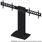 Unicol RH200-HD Rhobus Heavy Duty Twin TV/Monitor Trolley product image