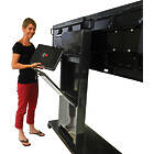 Unicol RH200 Rhobus Premium Dual Monitor/TV trolley product image