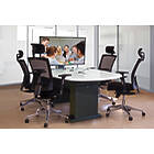 Unicol RHO1 Rhobus Huddle Premium Single Screen Height Adjustable Table product image